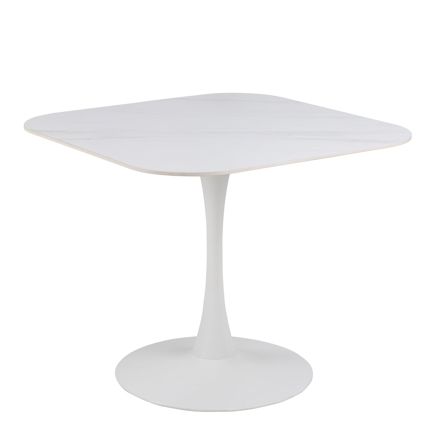 Cote | Furniture Malta 2-4 Seater Dining Table, Square, Ceramic - White Malta, Dining Tables 90AH000022813