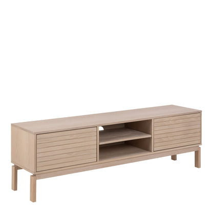 Cote | Furniture Linley TV Unit, 2 Door - White Oak Linley, TV Stands 90AH000022819