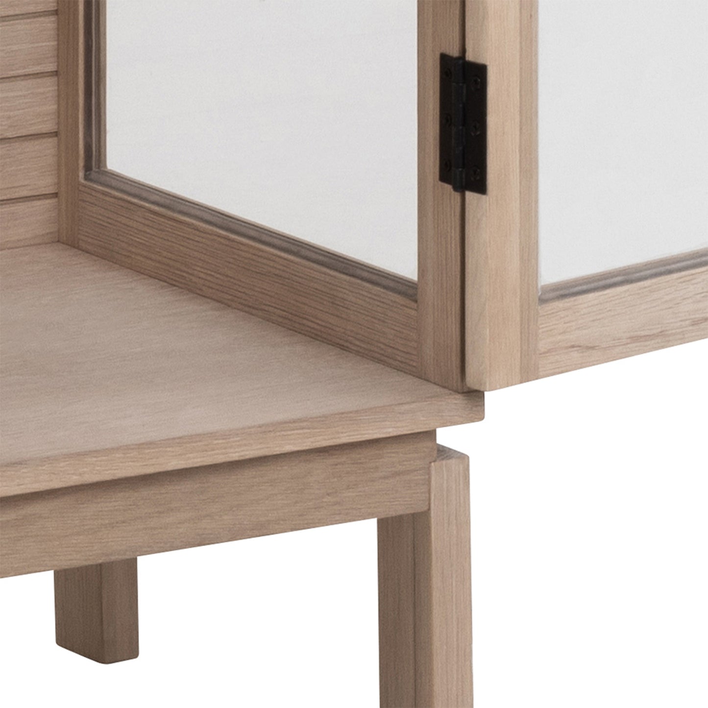 Cote | Furniture Linley Display Cabinet, 2 Glazed Doors - White Oak Linley, Display Cabinets 90AH000022820