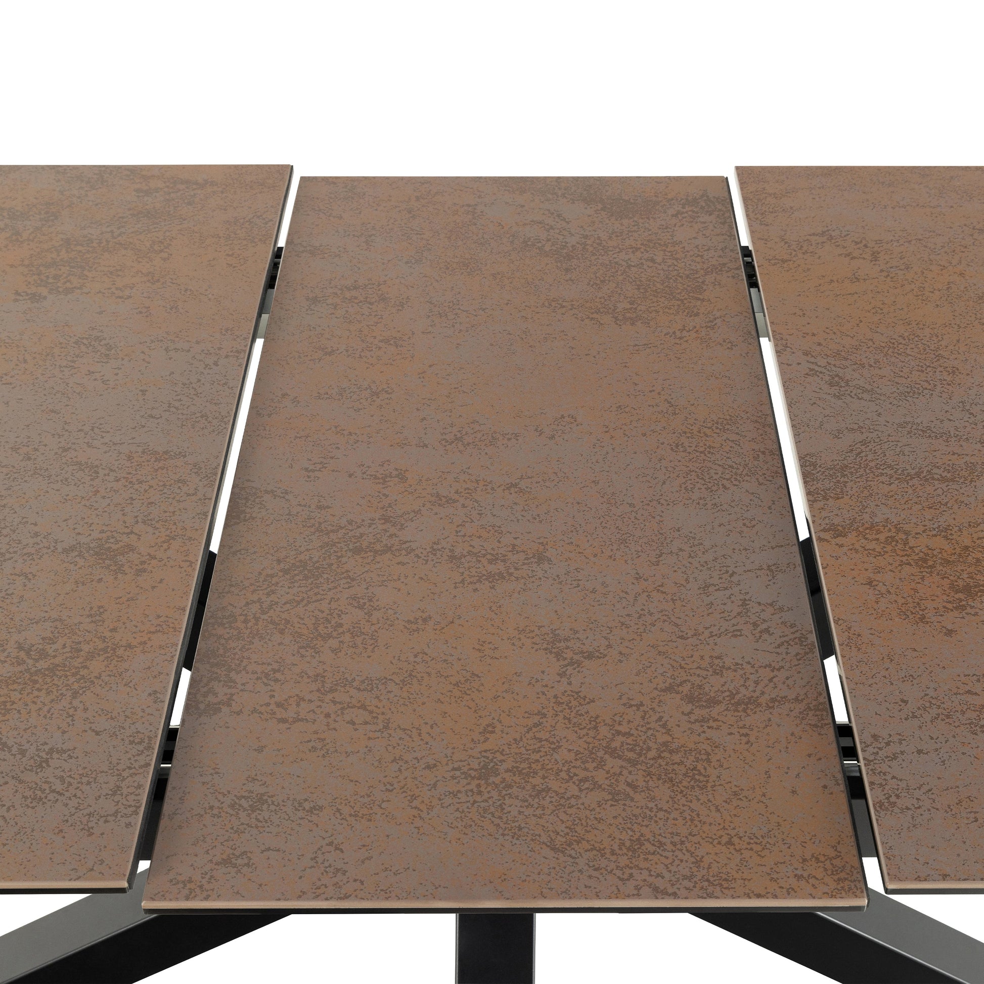 Cote | Furniture Heaven 6-8 Seater Extendable Dining Table (168cm) - Ceramic  Rusty Brown Top Heaven, Dining Tables 90AH000022875