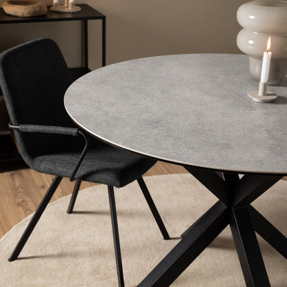 Cote | Furniture Heaven 2-4 Seater Dining Table - Ceramic Grey Top Heaven, Dining Tables 90AH000022914