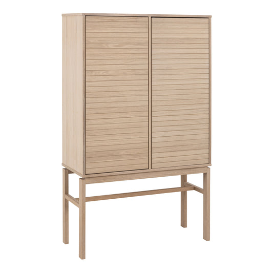 Cote | Furniture Linley Cabinet, 2 Door + 4 Shelves - White Oak Linley, Cupboards 90AH000023075