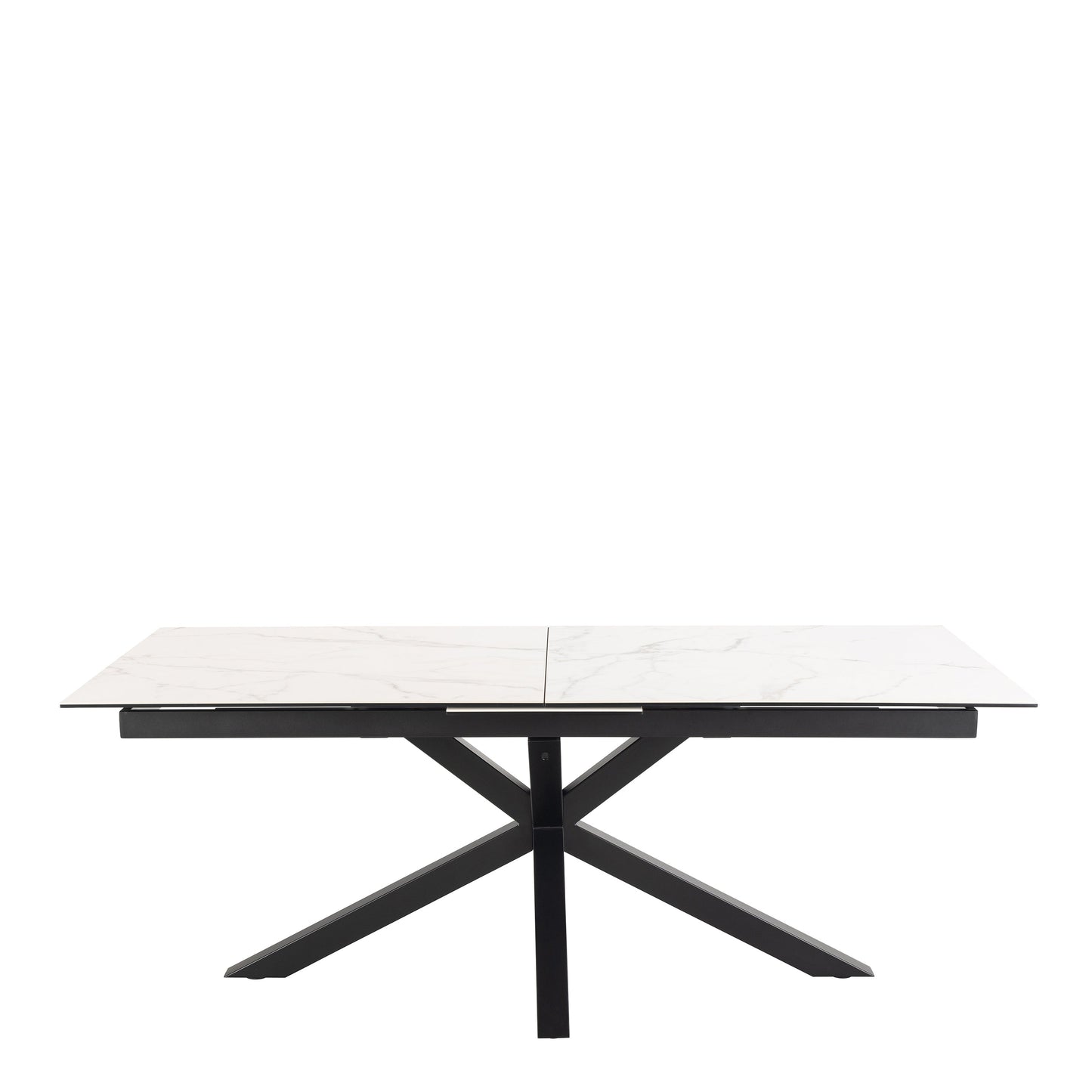 Cote | Furniture Heaven 6-8 Seater Extendable Dining Table (200cm) - Ceramic White Top Heaven, Dining Tables 90AH000023263