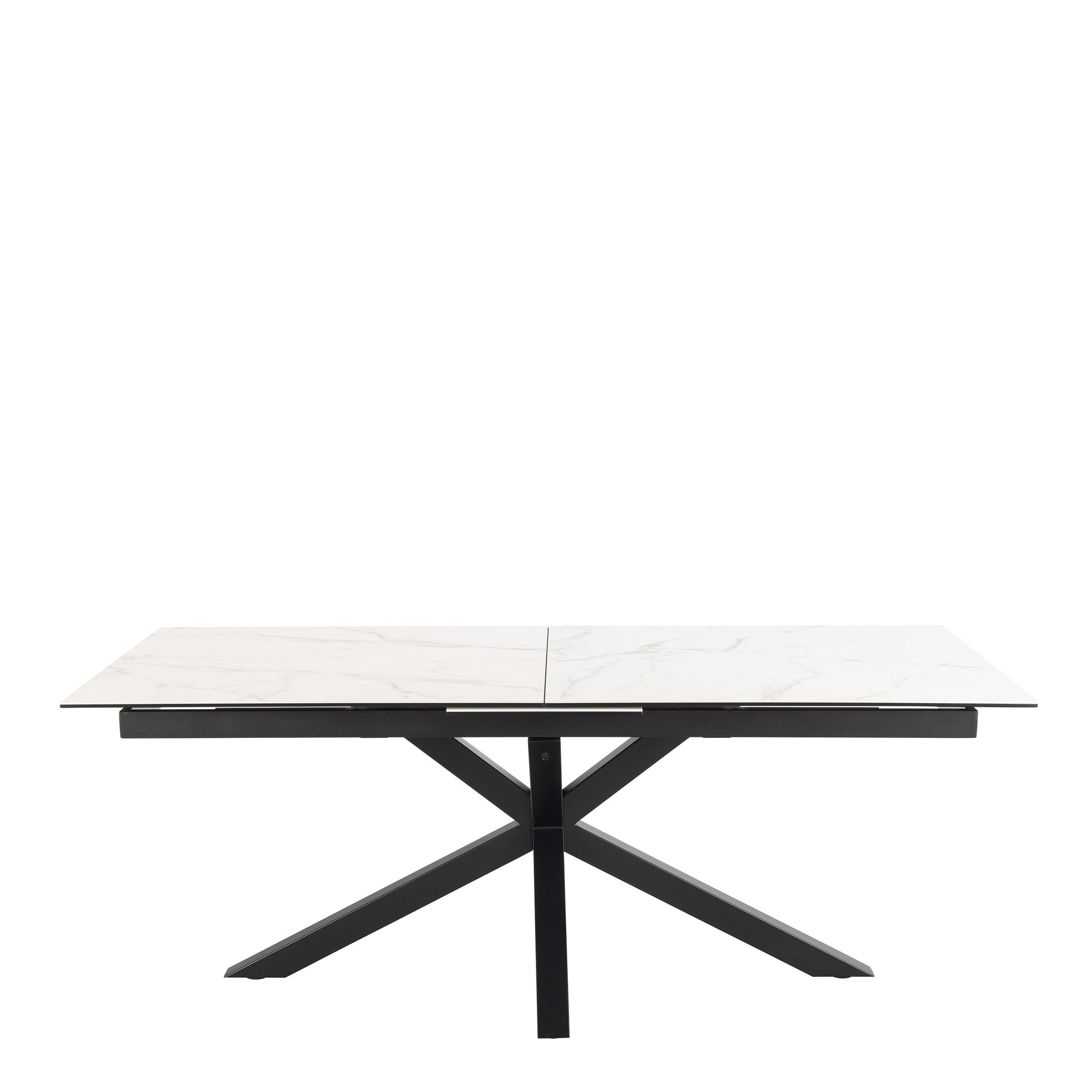 Cote | Furniture Heaven 6-8 Seater Extendable Dining Table (200cm) - Ceramic White Top Heaven, Dining Tables 90AH000023263