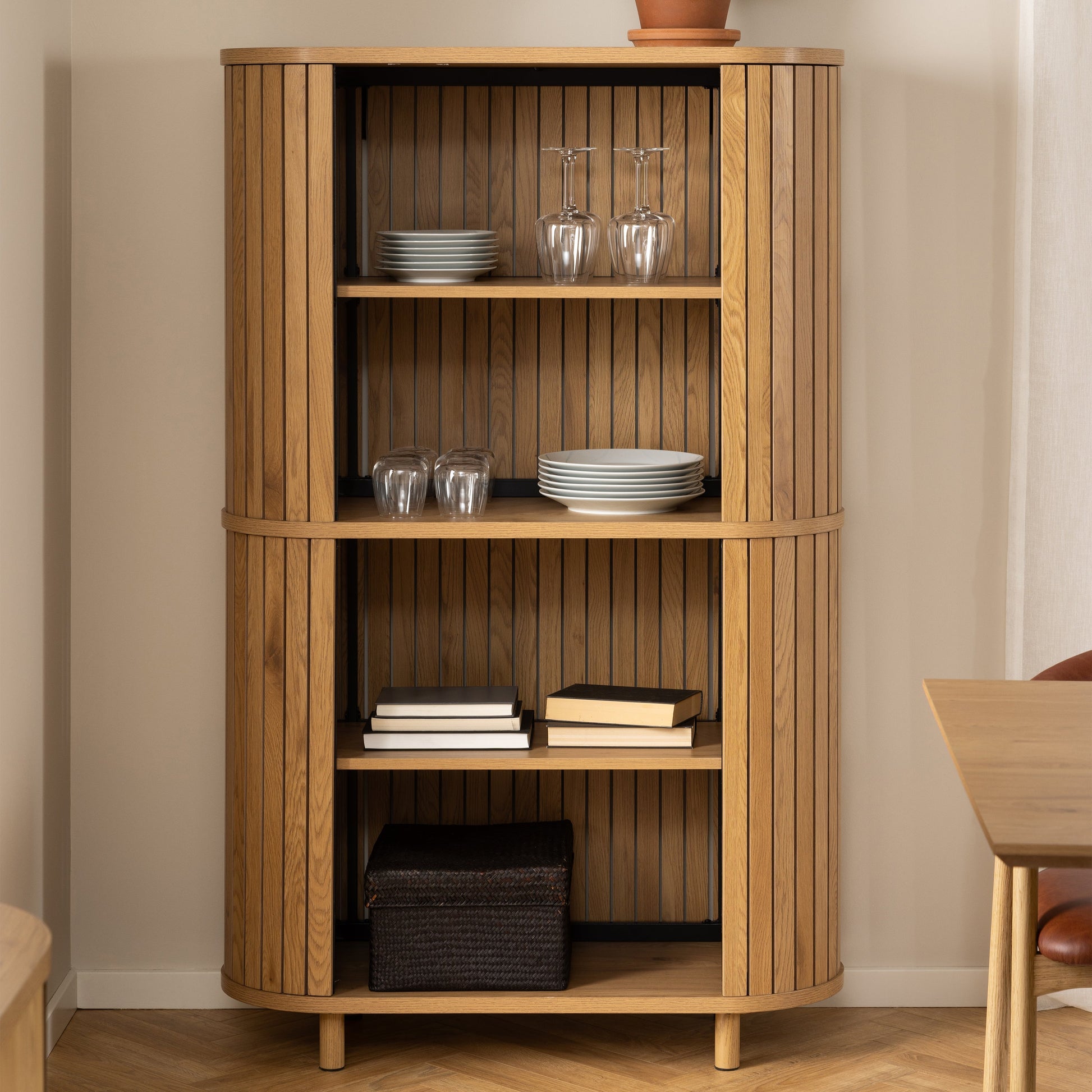 Cote | Furniture Colima Bookcase - Oak Colima, Bookcases 90AH000023338