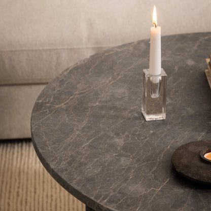 Cote | Furniture Vega Coffee Table, Round - Marron Marble Vega, Coffee Tables 90AH000023597