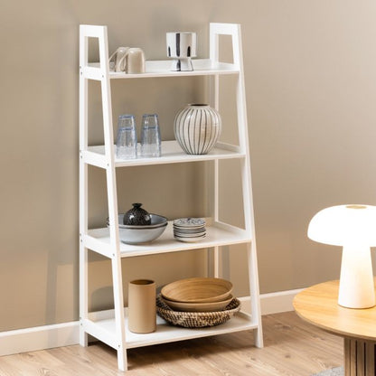 Cote | Furniture Wally Bookcase, 4 Shelves - White Wally, Bookcases 90A0000096021