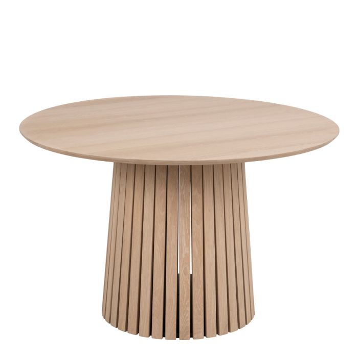 Cote | Furniture Christo 2-4 Dining Table, Round - White Oak Christo, Dining Tables 90AH000021841