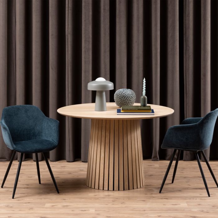 Cote | Furniture Christo 2-4 Dining Table, Round - White Oak Christo, Dining Tables 90AH000021841