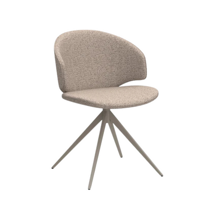 Ella Swivel Dining Chair - Beige