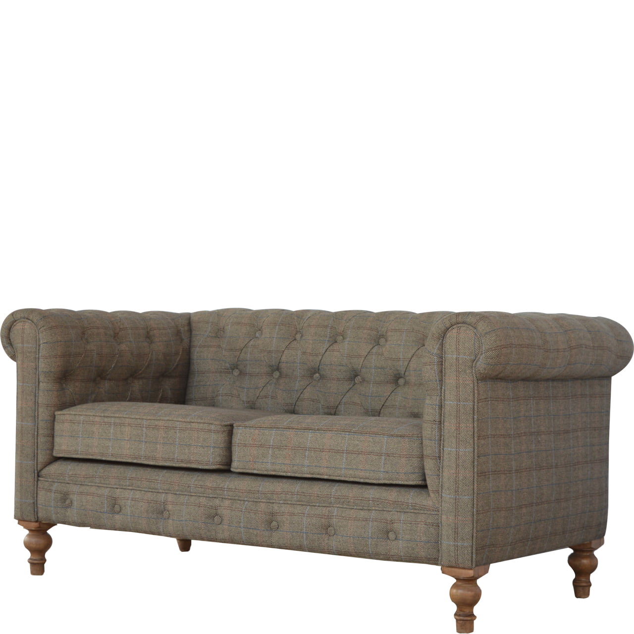 Cote Furniture | Chesterfield 2 Seater Sofa - Multi Tweed  Sofas, Sofas & Seating IN075