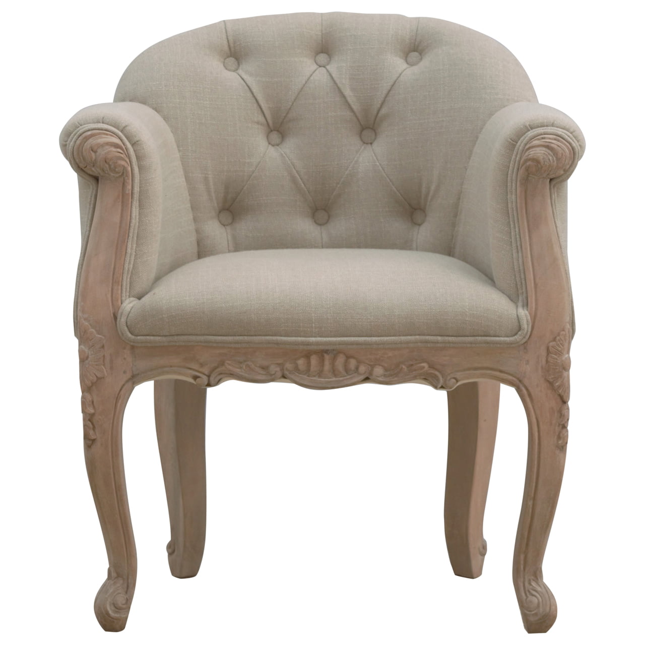 Cote Furniture | French Style Deep Button Accent Chair Sofas & Seating, Accent Chairs & Armchairs IN116