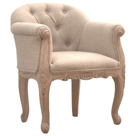 Cote Furniture | French Style Deep Button Accent Chair Sofas & Seating, Accent Chairs & Armchairs IN116