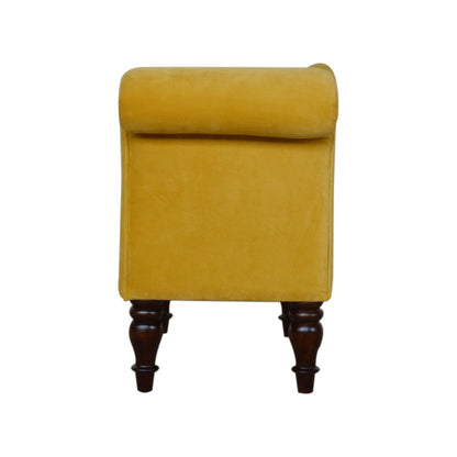 Cote Furniture | Velvet Chaise - Mustard  Sofas, Sofas & Seating IN1340