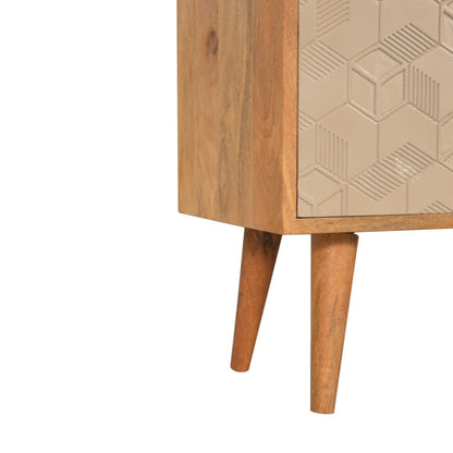 Cote Furniture | Acadia Geometric Shape Sideboard - Oak Acadia, Sideboards IN1472