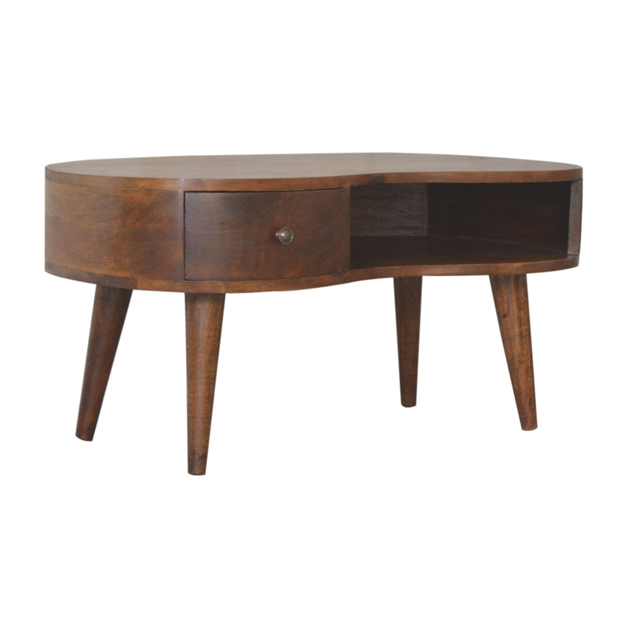 Cote Furniture | Wave Coffee Table - Chestnut  Coffee Tables IN1490