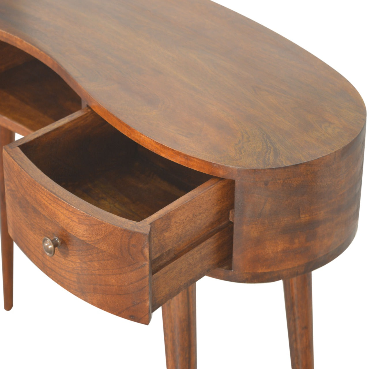 Cote Furniture | Wave Desk - Chestnut  Compact, Dressing Tables & Desks, Office Desk IN1492