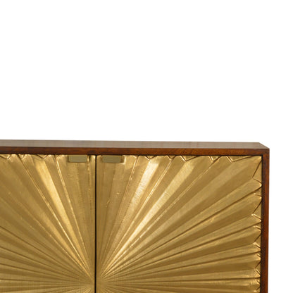 Cote Furniture | Manila (Gold) Cabinet - Chestnut  Manila, Cupboards IN1539