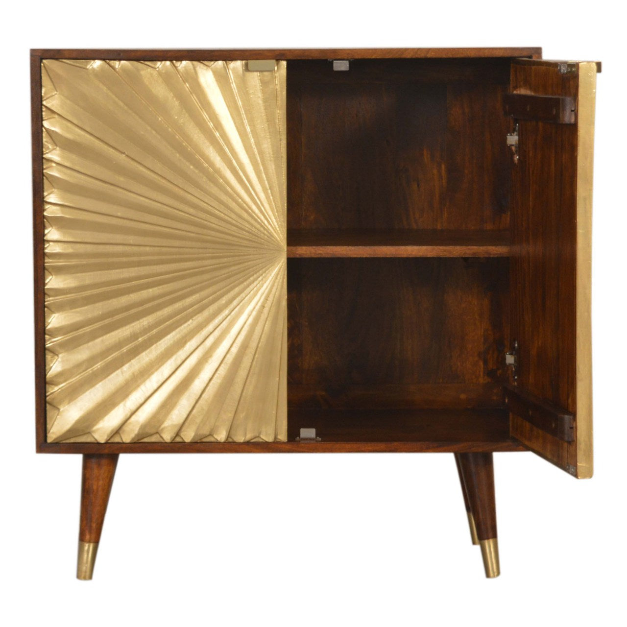 Cote Furniture | Manila (Gold) Cabinet - Chestnut  Manila, Cupboards IN1539