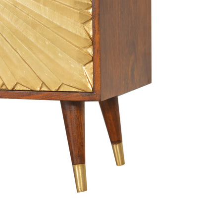 Cote Furniture | Manila (Gold) Cabinet - Chestnut  Manila, Cupboards IN1539