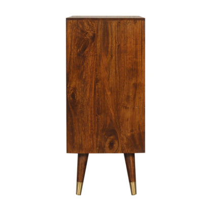 Cote Furniture | Manila (Gold) Cabinet - Chestnut  Manila, Cupboards IN1539