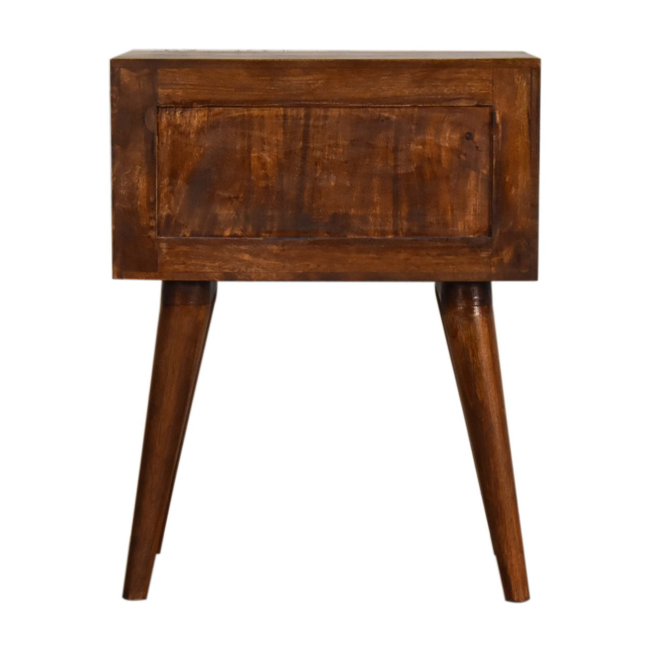 Cote Furniture | Modern 2 Drawer Bedside Table - Chestnut Bedside Tables IN1569