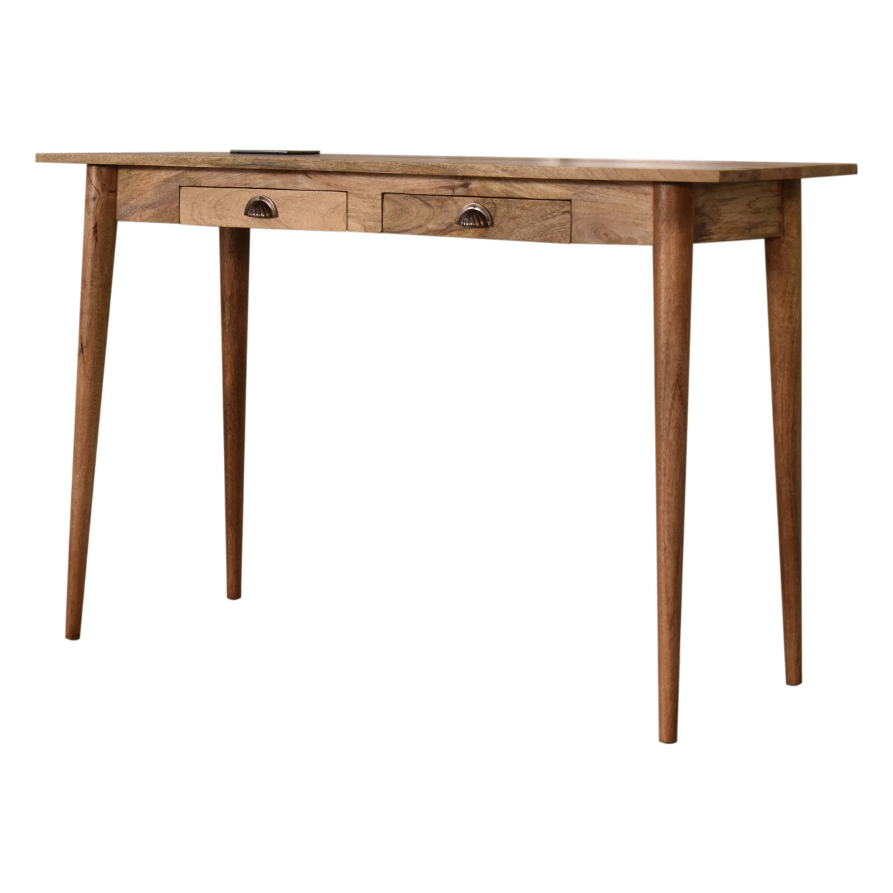 Cote Furniture | Cable Desk 2 Drawer - Oak Dressing Tables & Desks, Office Desk IN1578