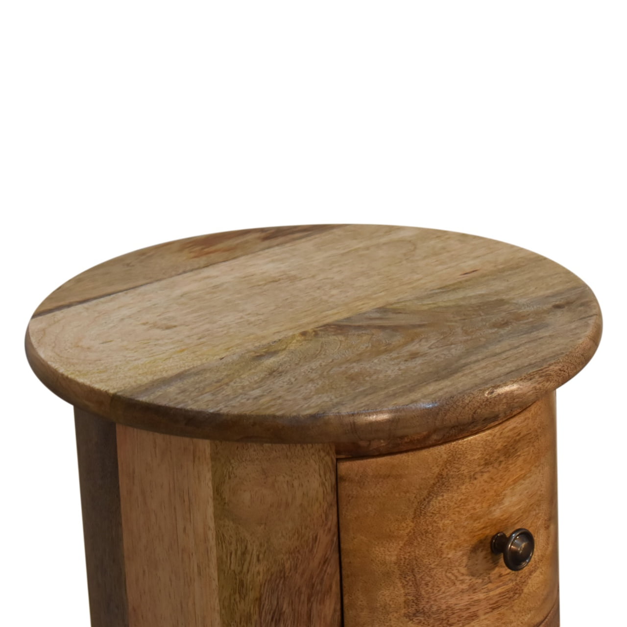 Cote Furniture | Small Drum Chest of Drawers - Oak Compact, Chest of Drawers IN1726