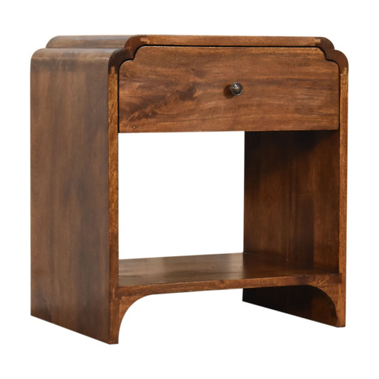 Cote Furniture | Newton Bedside Table - Chestnut Newton, Bedside Tables IN1731