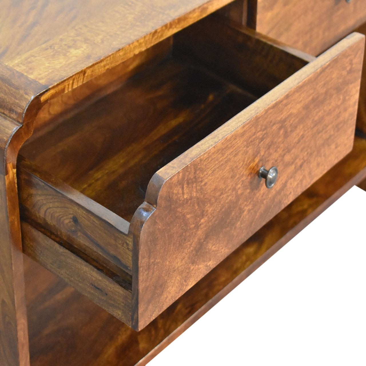 Cote Furniture | Newton Console Table 2 Drawer - Chestnut Newton, Console Tables IN1732