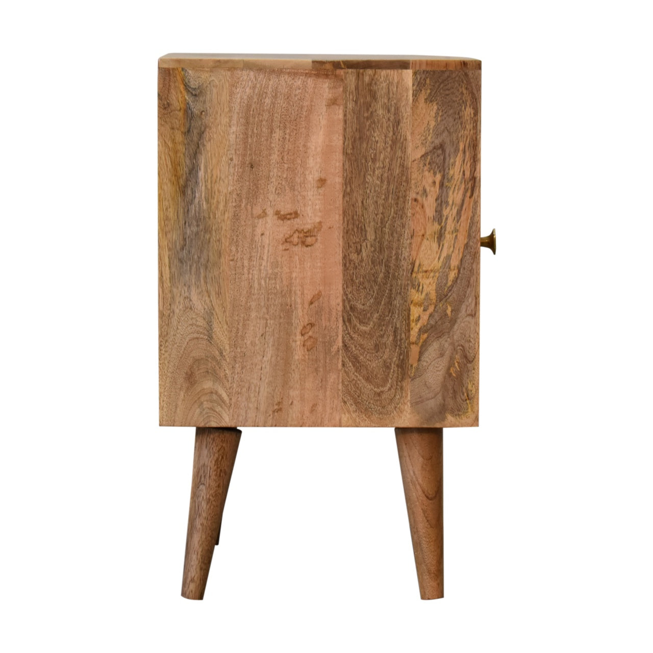 Cote Furniture | Rosalie Bedside Table - Oak Rattan,  IN1781