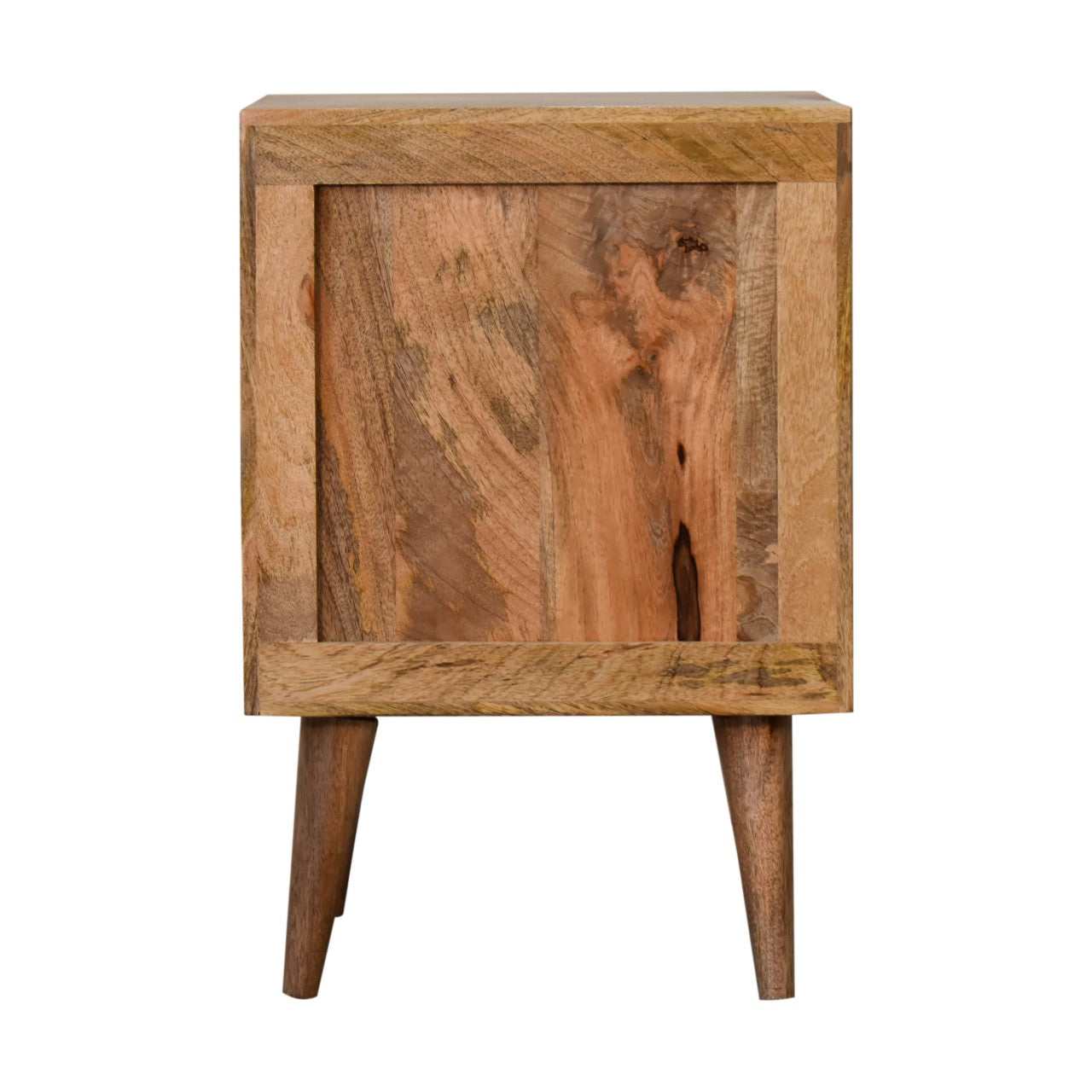 Cote Furniture | Rosalie Bedside Table - Oak Rattan,  IN1781