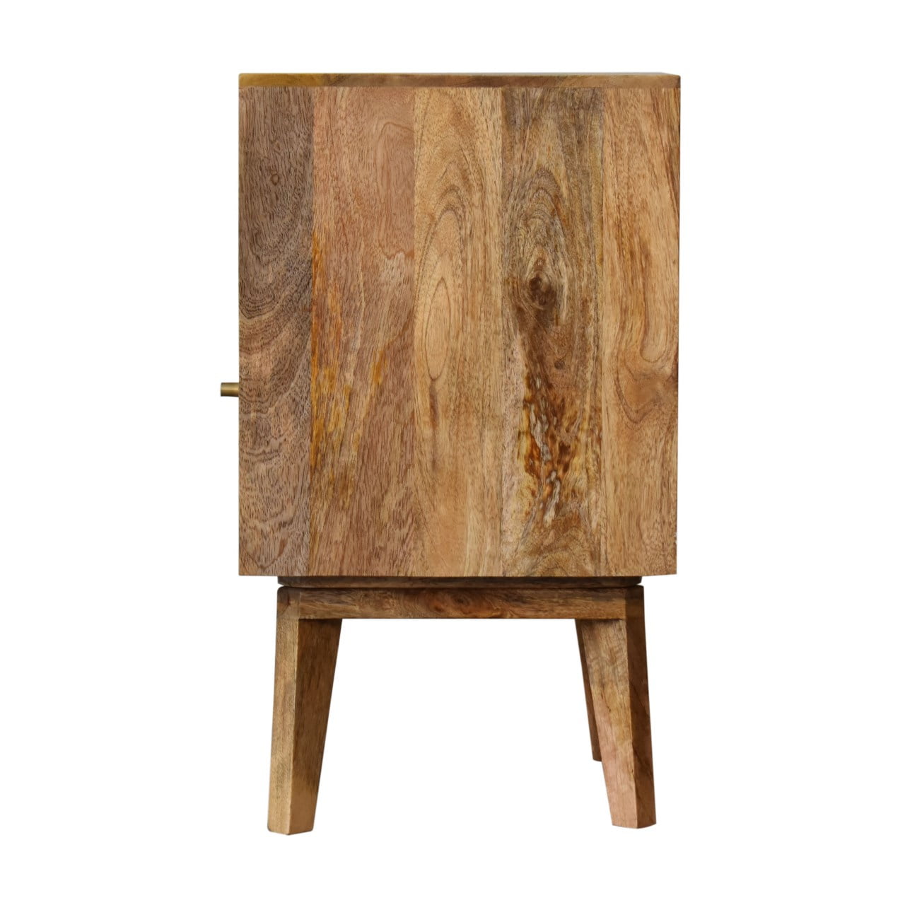 Cote Furniture | Weaved Bedside Table - Oak Rattan,  IN1797