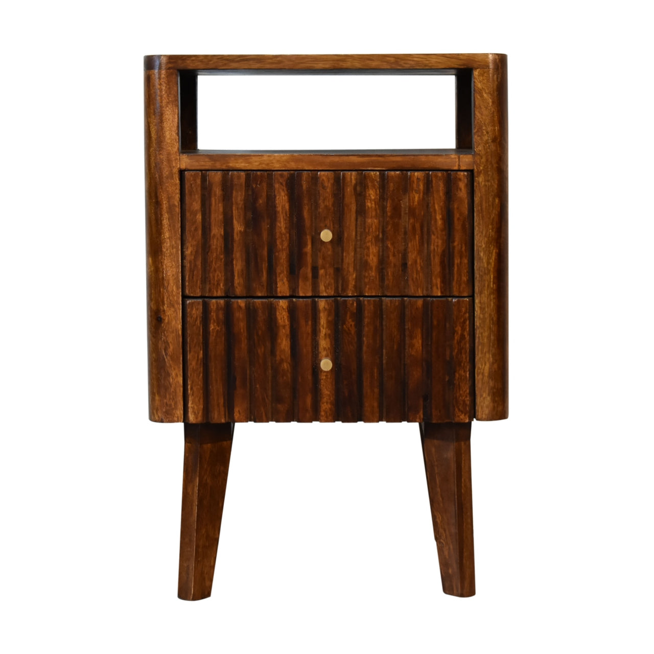 Cote Furniture | Reeve Bedside Table - Chestnut Reeve, Bedside Tables IN1811