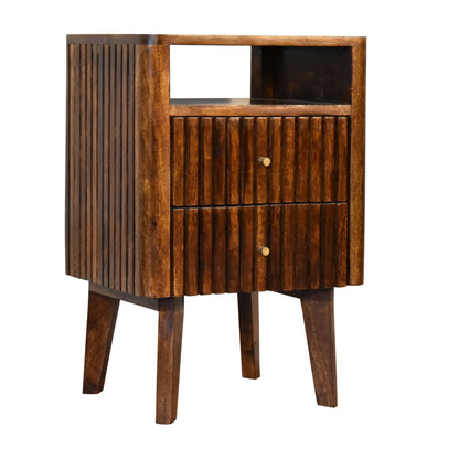 Cote Furniture | Reeve Bedside Table - Chestnut Reeve, Bedside Tables IN1811