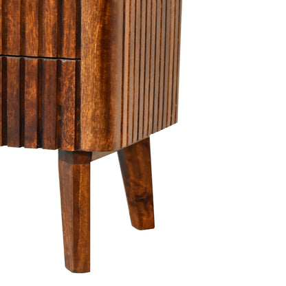 Cote Furniture | Reeve Bedside Table - Chestnut Reeve, Bedside Tables IN1811