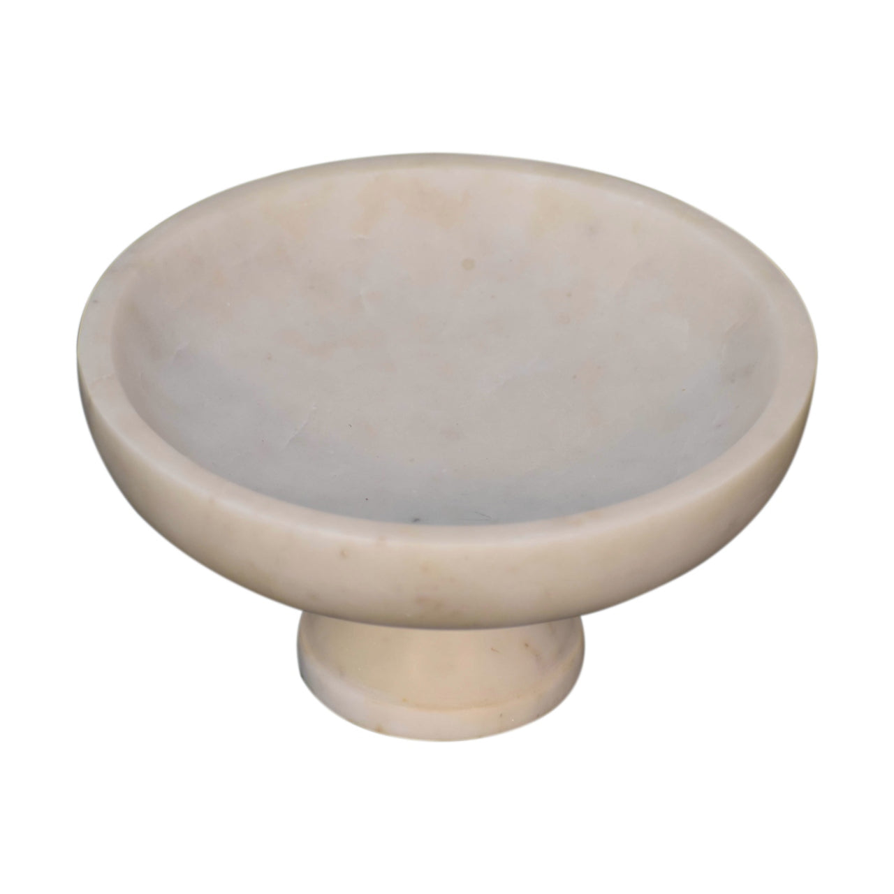 Cote Furniture | Marble Fruit Bowl - White  Kitchenware IN1865