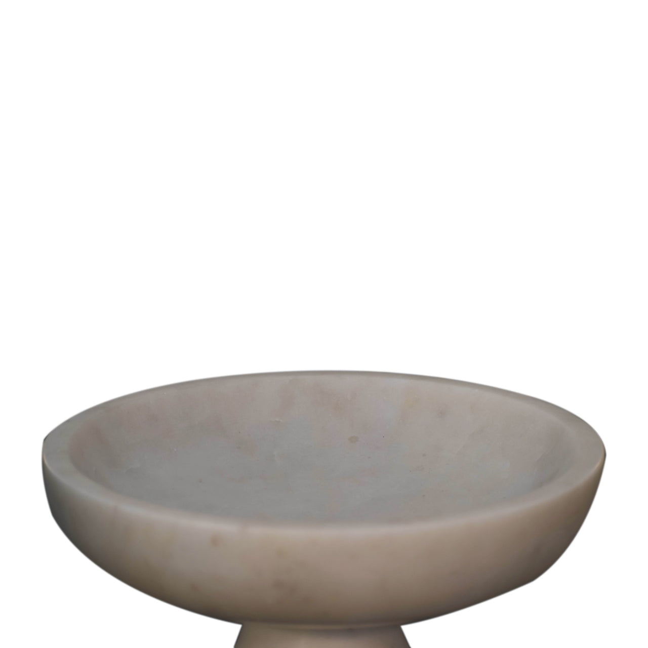 Cote Furniture | Marble Fruit Bowl - White  Kitchenware IN1865