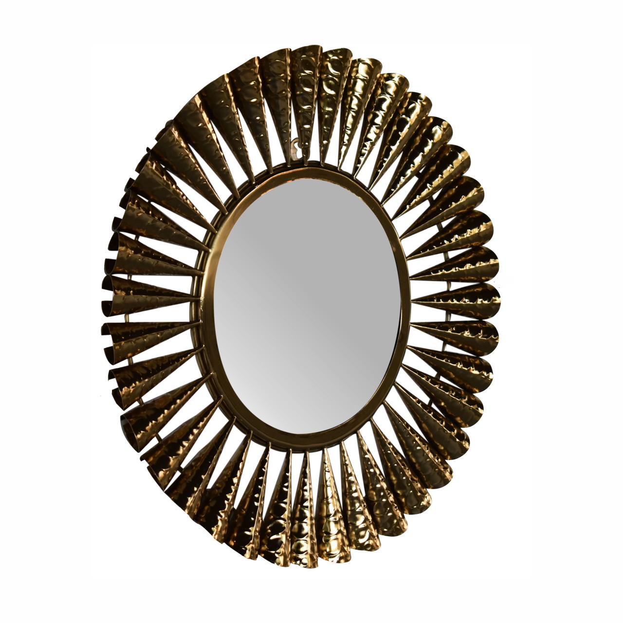 Cote Furniture | Coned Mirror - Brass  Mirrors IN1886