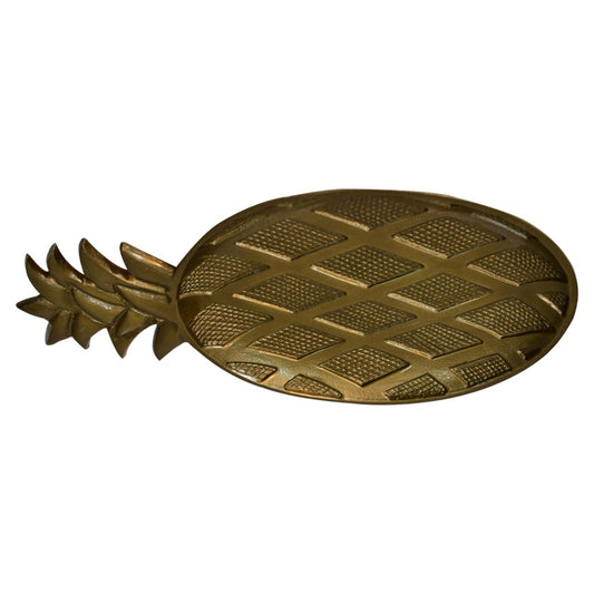 Cote Furniture | Pineapple Dish - Antique Brass Finish Decorative Objects IN1931