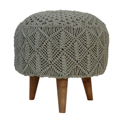 Cote Furniture | Crotchet Footstool - Sea Green  Footstools IN1990