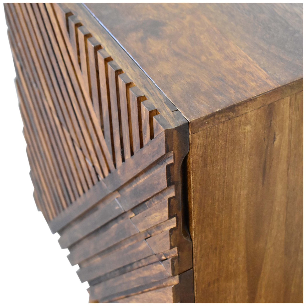 Cote Furniture | Lille Bedside Table 2 Drawer - Chestnut Lille, Bedside Tables IN2116