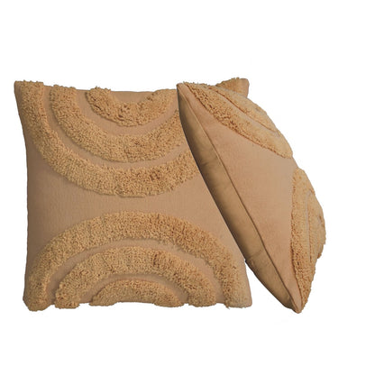 Cote Furniture | Arched Cushion Set of 2 - Mustard  Cushions IN3005