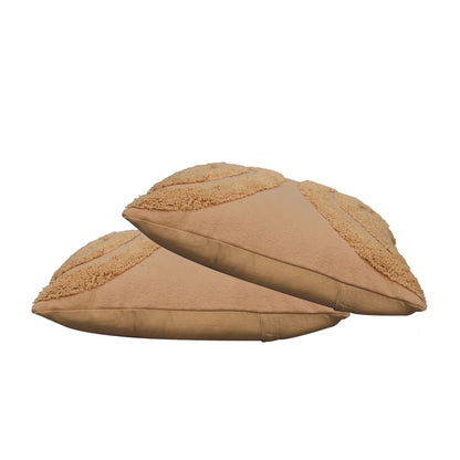 Cote Furniture | Arched Cushion Set of 2 - Mustard  Cushions IN3005