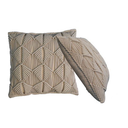 Cote Furniture | Esmi Cushion (Set of 2) - Cream Esmi, Cushions IN3012