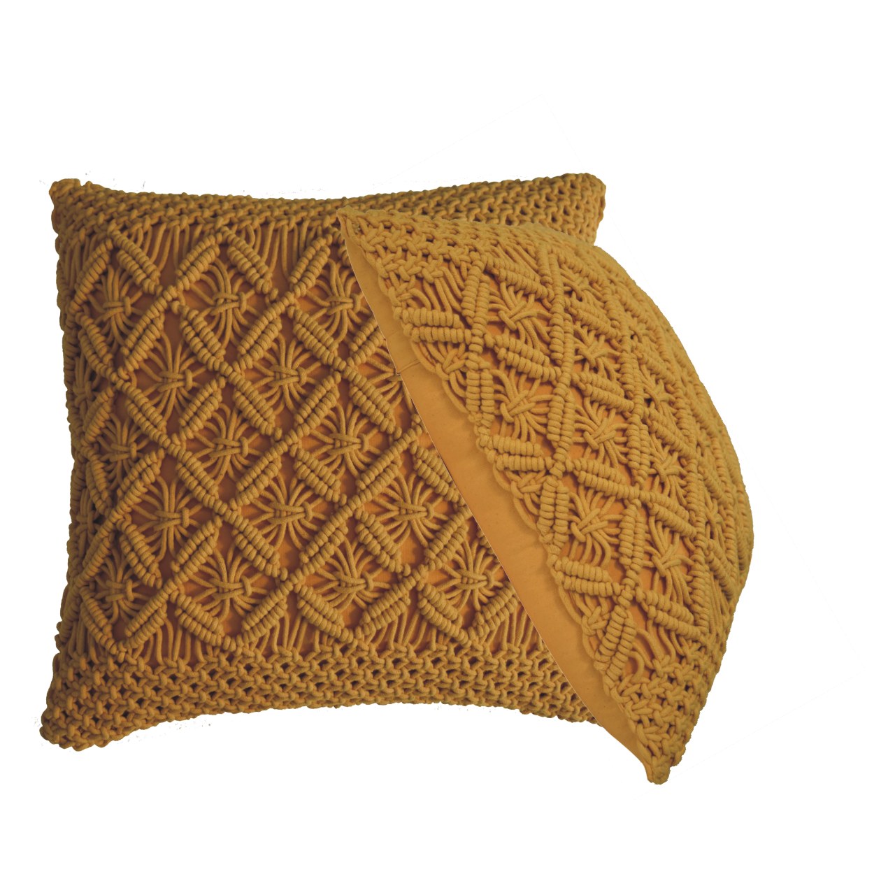 Cote Furniture | Lira Cushion (Set of 2) - Mustard Lira, Cushions IN3014