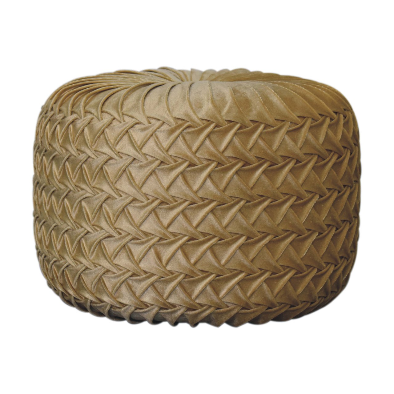 Cote Furniture | Hart Pouffe - Ochre  Footstools, Stools IN3040