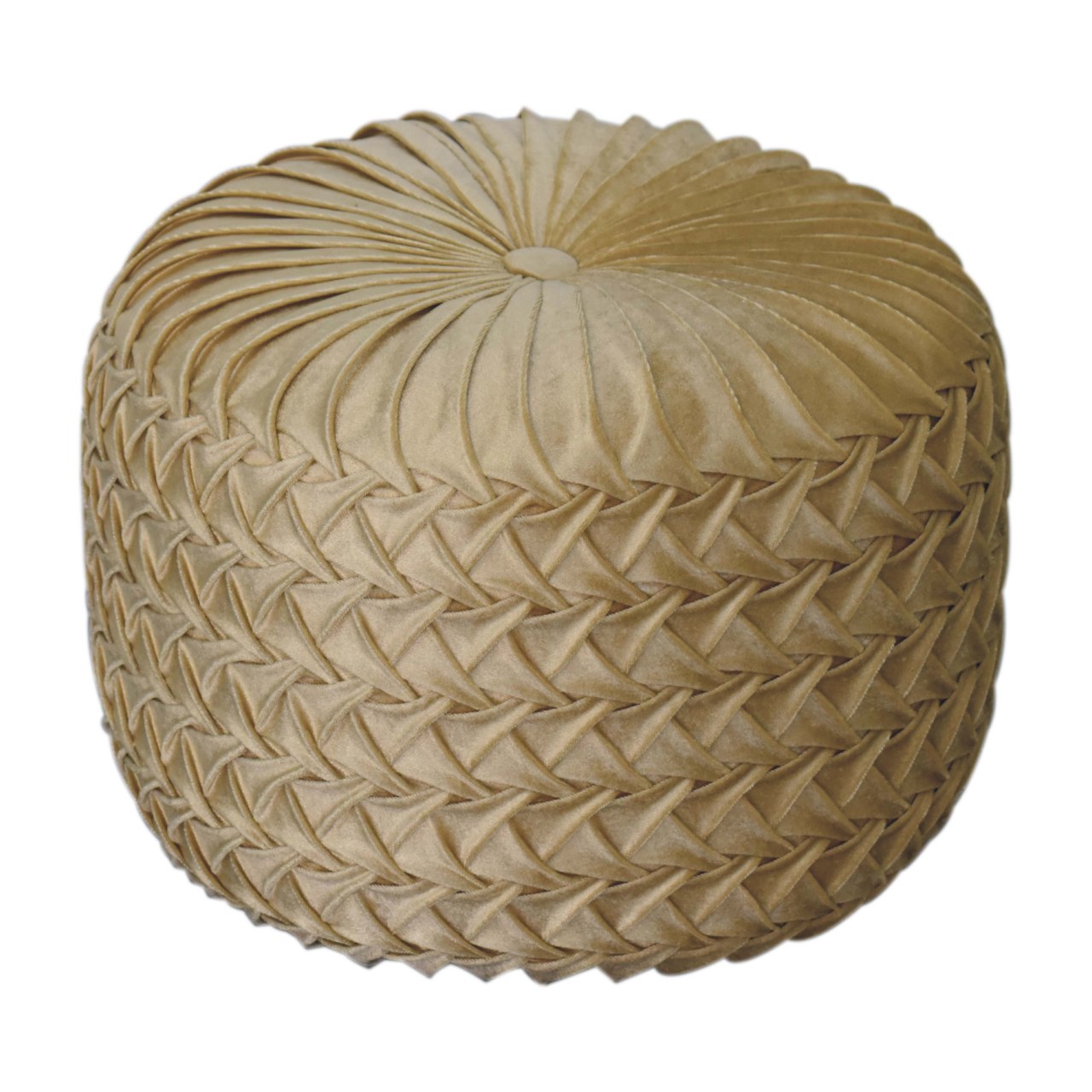 Cote Furniture | Hart Pouffe - Ochre  Footstools, Stools IN3040