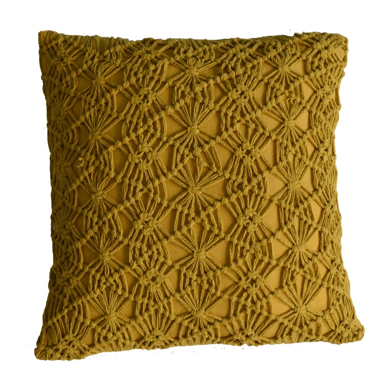 Cote Furniture | Maura Cushion Set of 2 - Mustard  Cushions IN3046