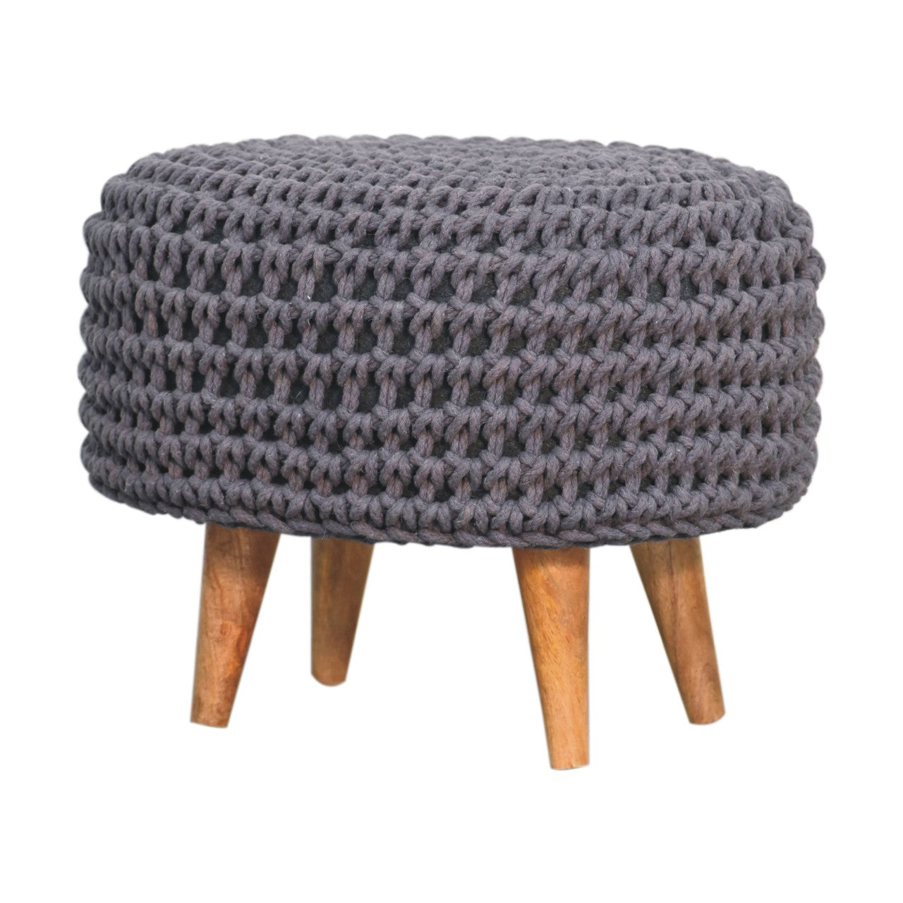 Cote Furniture | Keeva Oblong Footstool - Grey  Keeva, Footstools IN3053